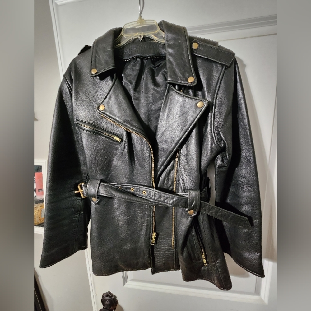 Vintage Albert Duke Men's leather jacket